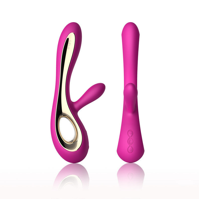 Rechargeable Mute Waterproof Double-Head Vibrator