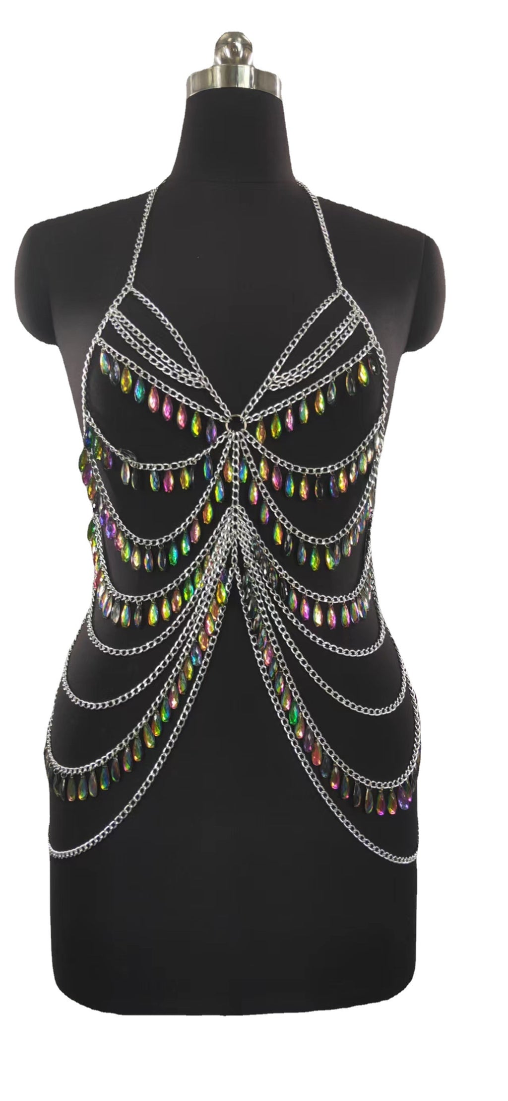 Crystal Pendant Body Chain