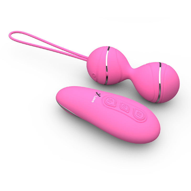 Wireless Remote Control Kegel Ball Vibrator – 7 Modes