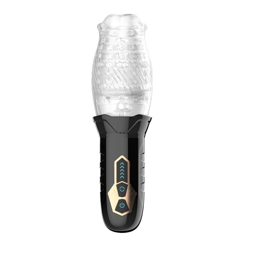 USB Rechargeable Rotating Silicone Massage Vibrator