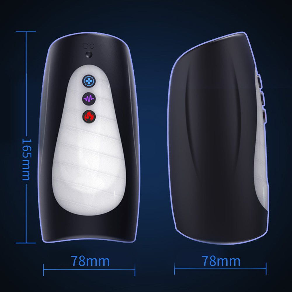 Sucking Vibrating Warming Masturbation Cup