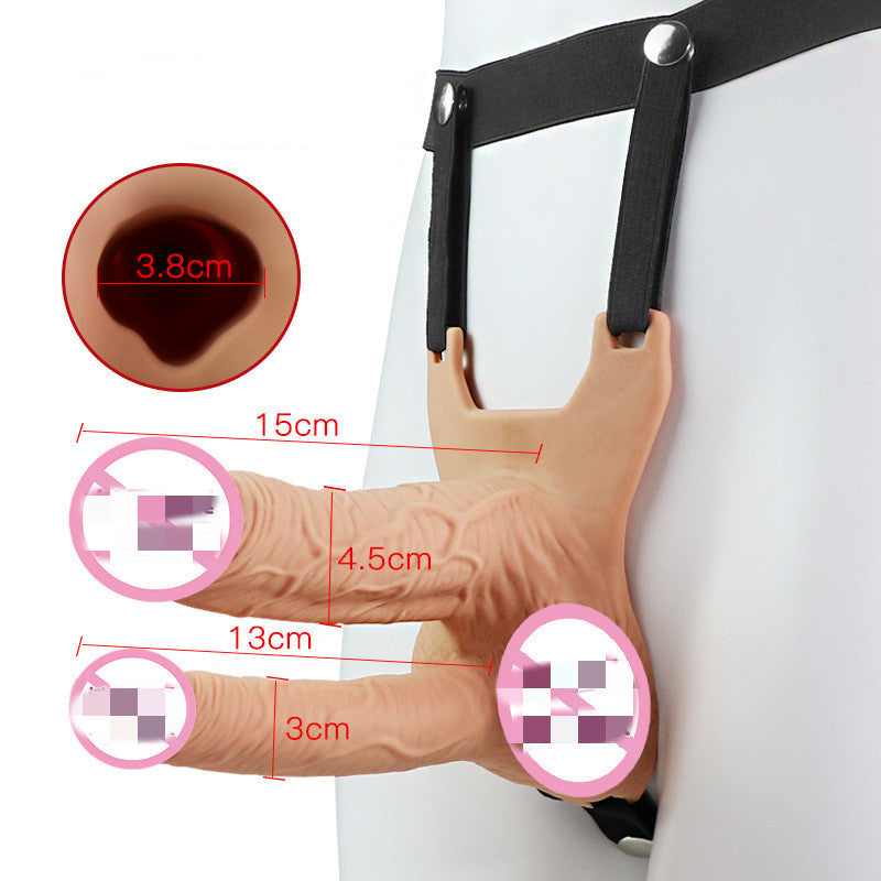 Wearable Vibrator Leather Pants