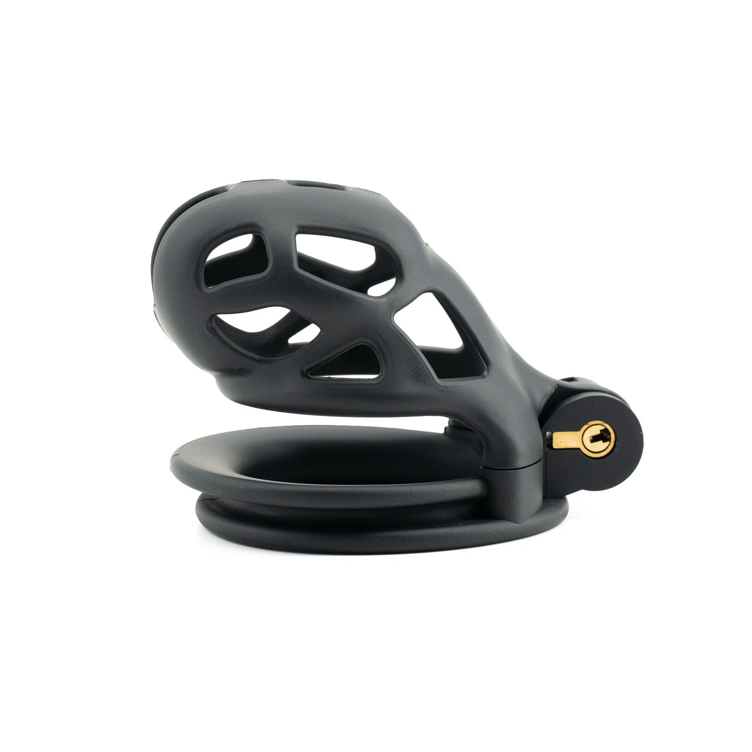 Lightweight Male Chastity Cage with Locking Ring