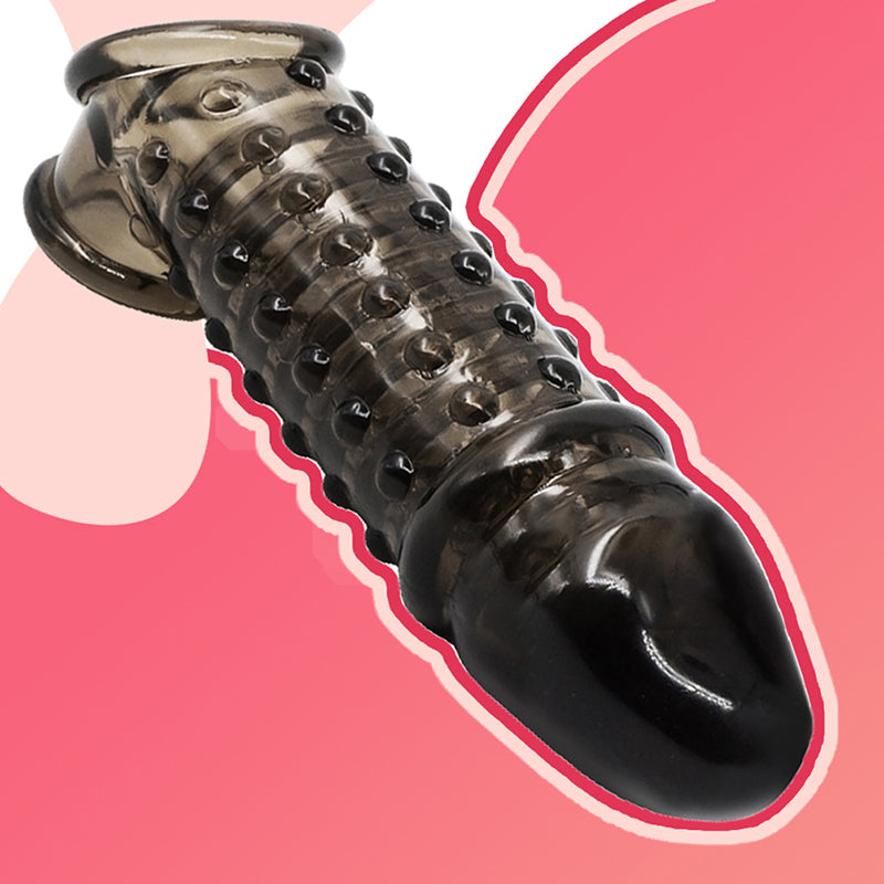 Delay Wolf Tooth Textured Condom – Long & Bold