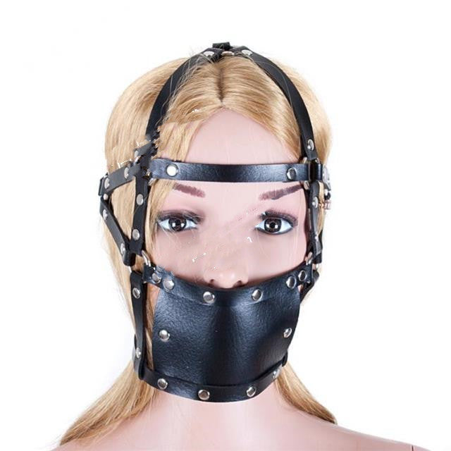 Mask Mouth Stopper Mask Dog Slave Shame Prevention Mouth Stopper