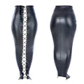 Bare Buttocks All-inclusive Bag Restraint Confinement Leggings Restraint Tight Coating