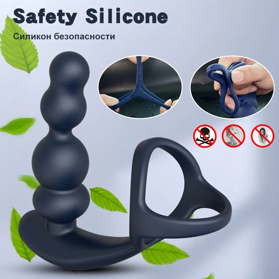 Dual-Control Prostate Massager