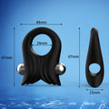 Men's Silicone Wolf-Tooth Delay Ring