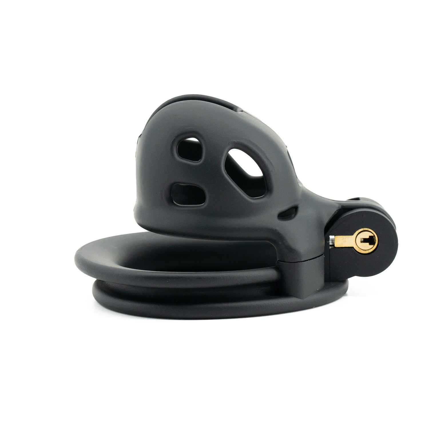 Lightweight Male Chastity Cage with Locking Ring