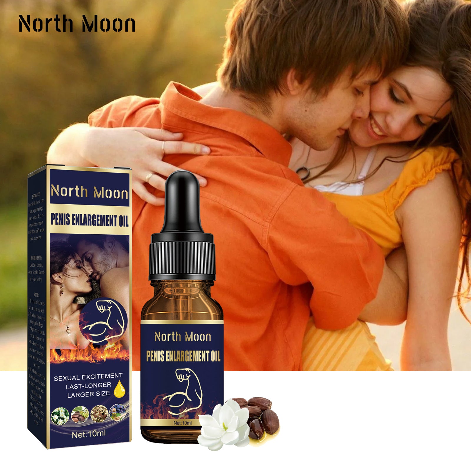 Men's Intimate Massage Oil – 10ml