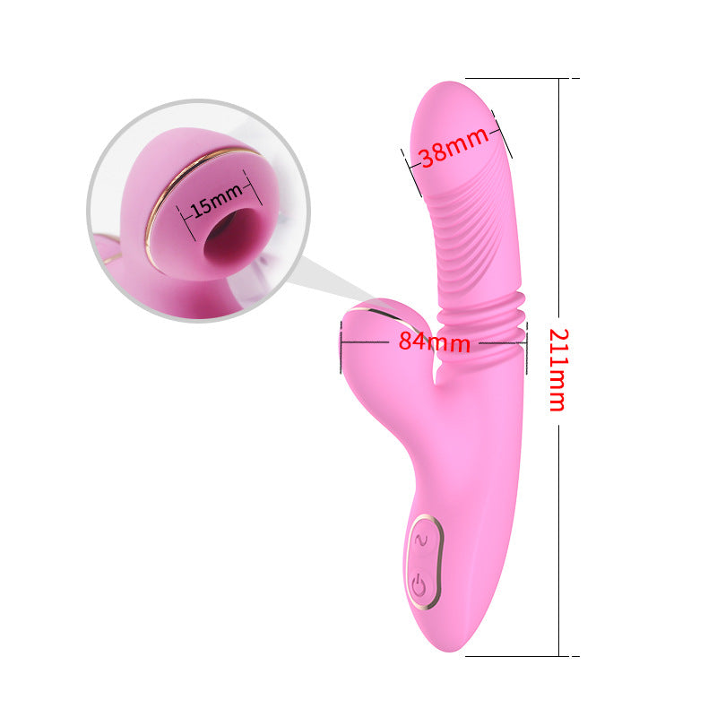 Dibe Automatic Telescopic Sucking Vibrator – 7-Frequency