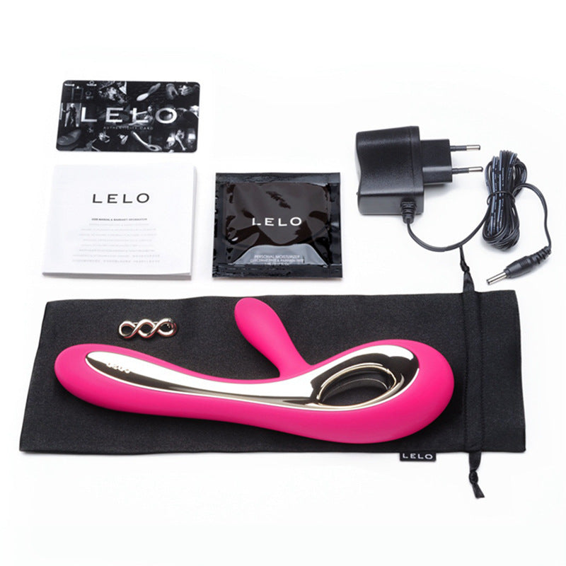 Rechargeable Mute Waterproof Double-Head Vibrator