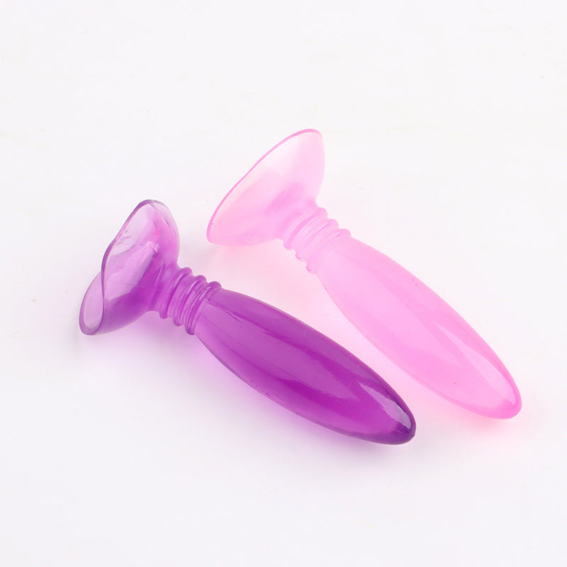 Bullet Butt Plug Silicone Back Court Men And Women