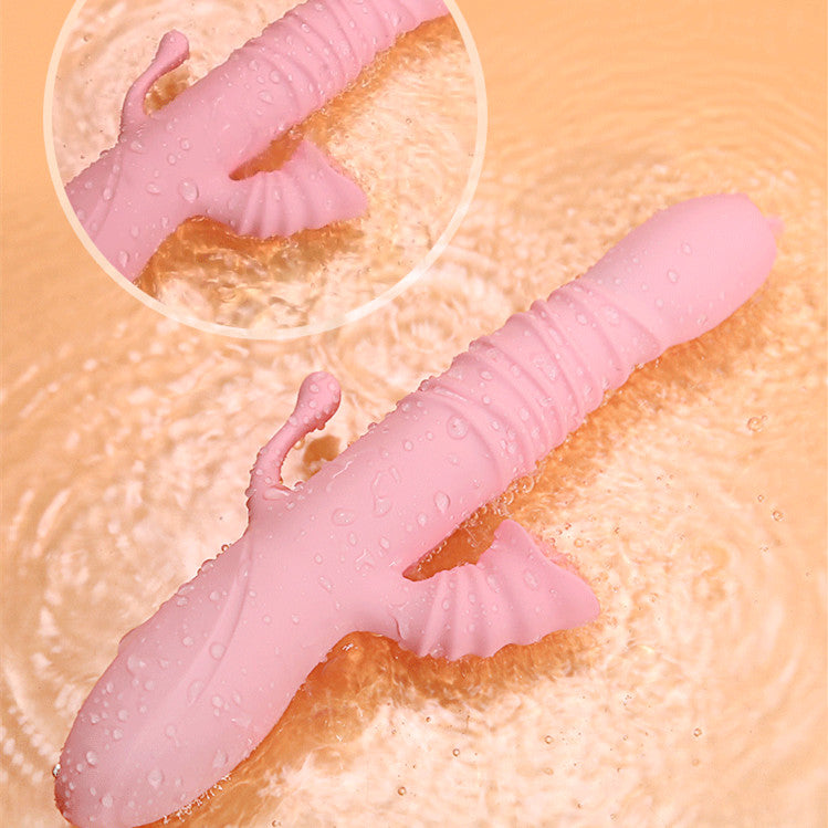 Floating Wave Core Vibrating Silicone Toy for Women