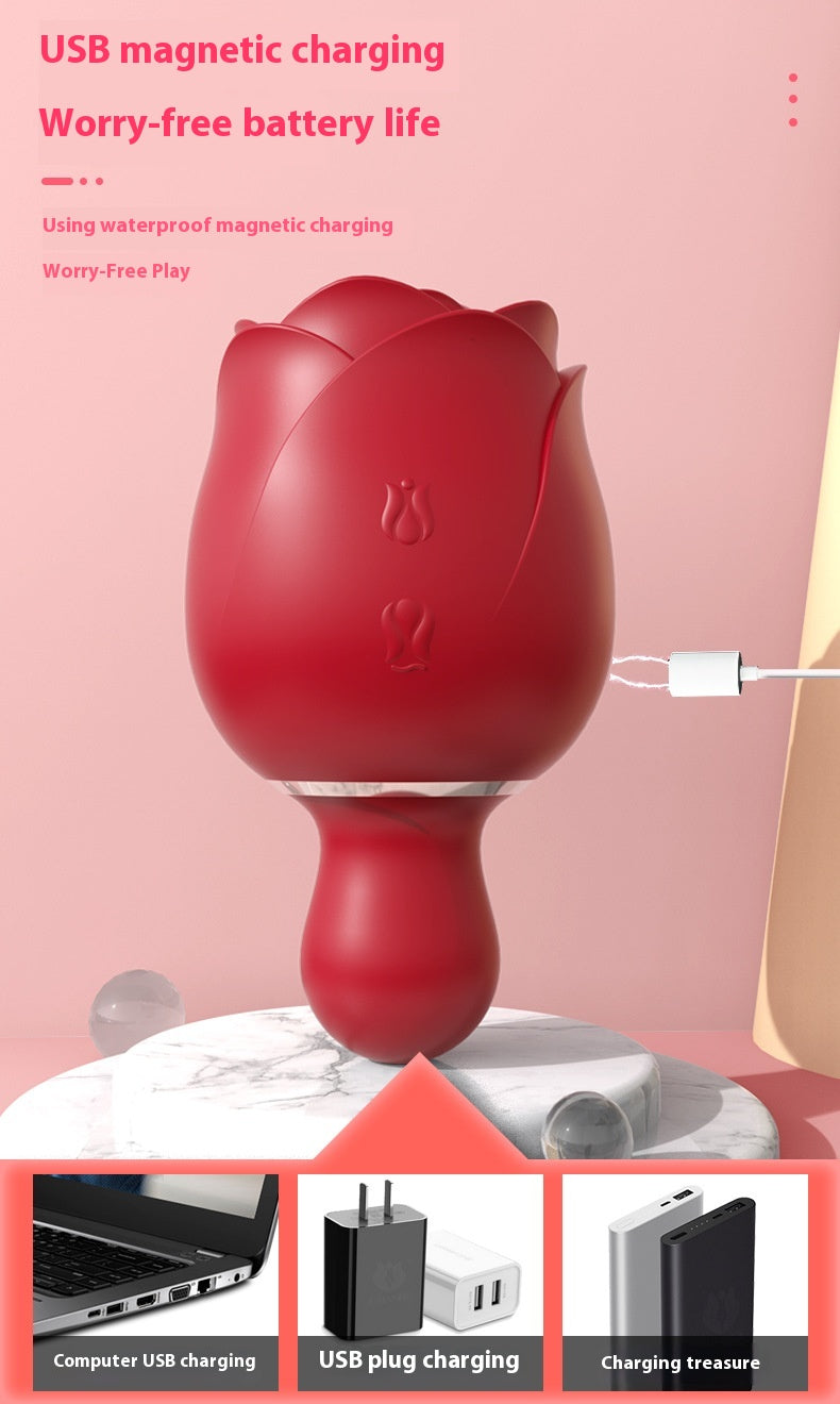 Preserved Flower Clitoral Sucking Vibrator