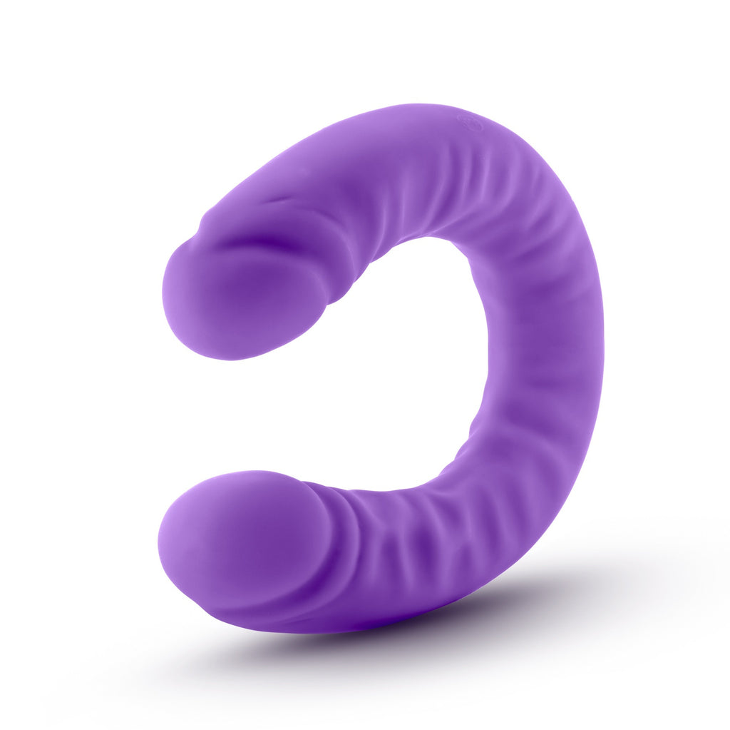 Double-Headed U-Shape Silicone Dildo