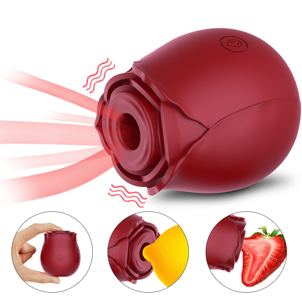 Rose Sucking & Tongue Licking Vibrating Egg