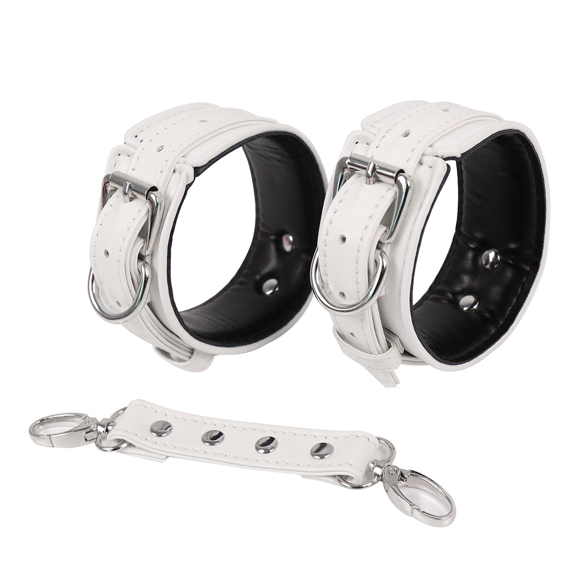 New Leather Handcuffs Ankle Cuffs And Boutique Chain Toys