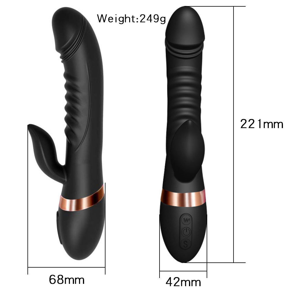 2-in-1 Heating G-Spot Vibrator