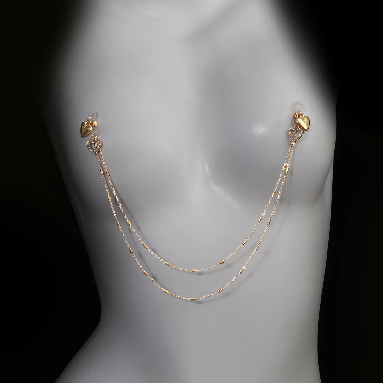 Bowknot Rhinestone Bra Body Chain