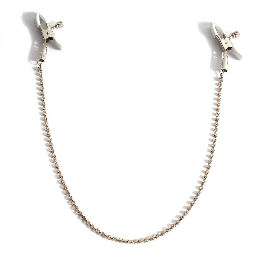 Non-Piercing Nipple Chain Necklace