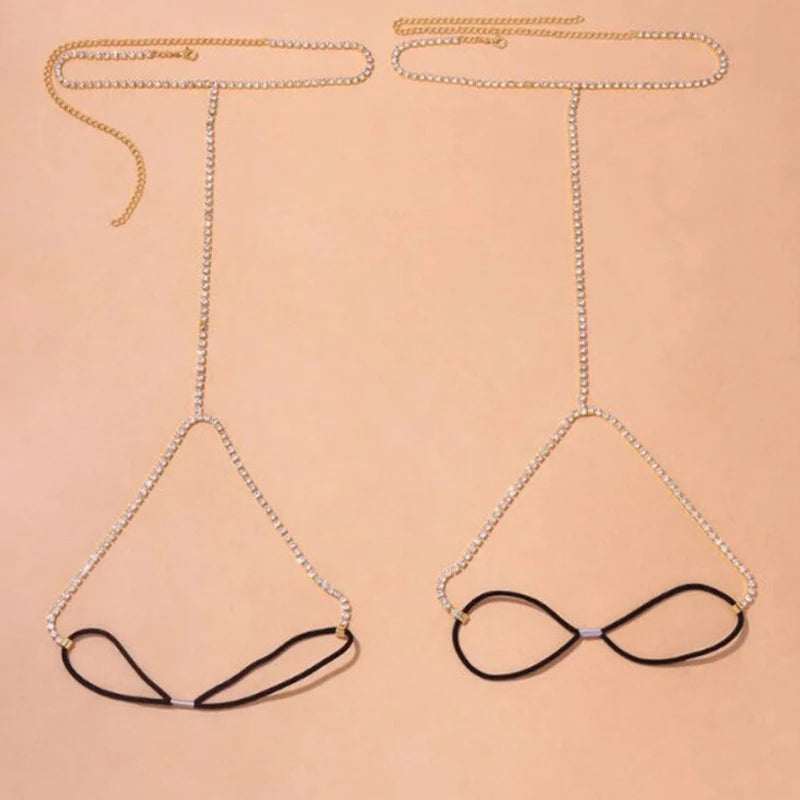 Crystal Thigh Chain Set