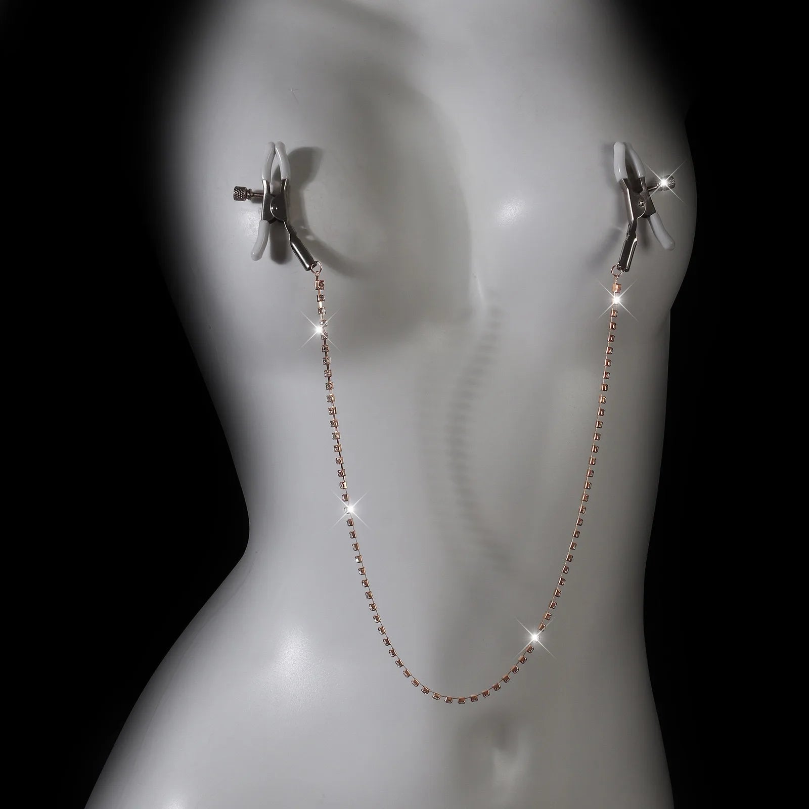 Non-Piercing Nipple Chain Necklace
