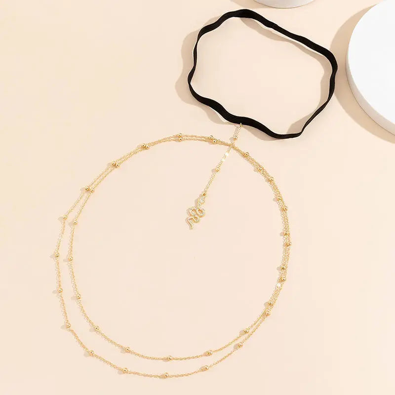 Snake Pendant Thigh Chain