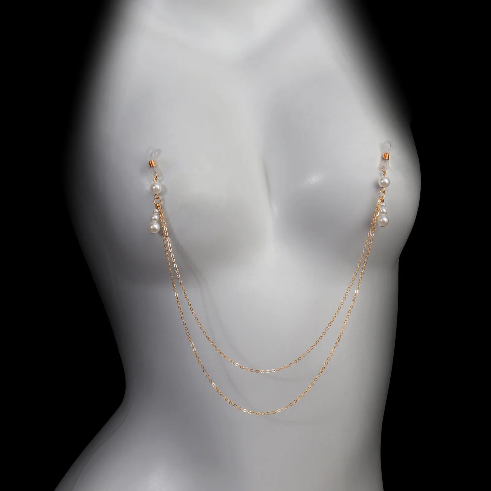 Bowknot Rhinestone Bra Body Chain