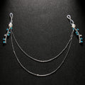 Double Layer Nipple Chain Body Jewellery