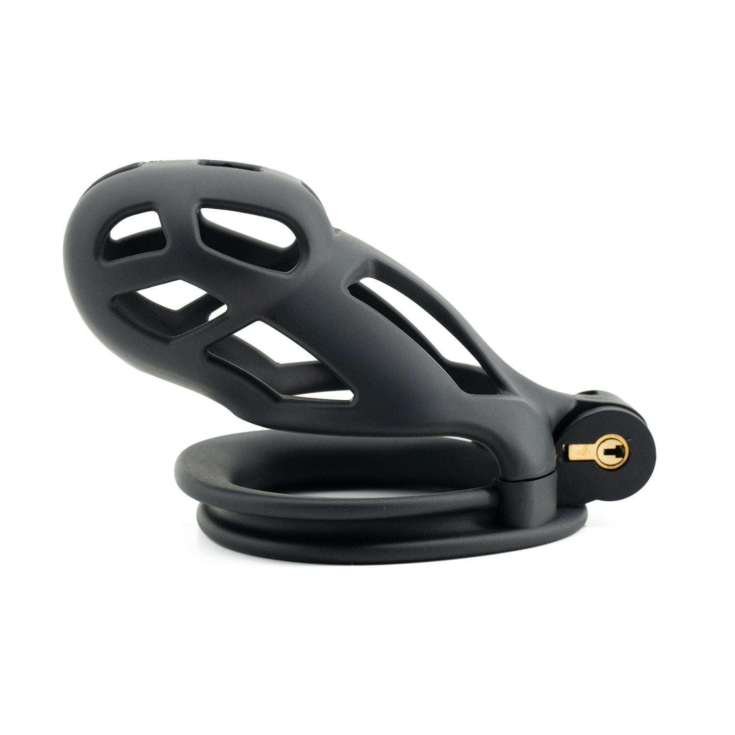 Lightweight Male Chastity Cage with Locking Ring