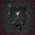 Cat Mask Horse Harness Mouth Cup Ball Restraint Supplies