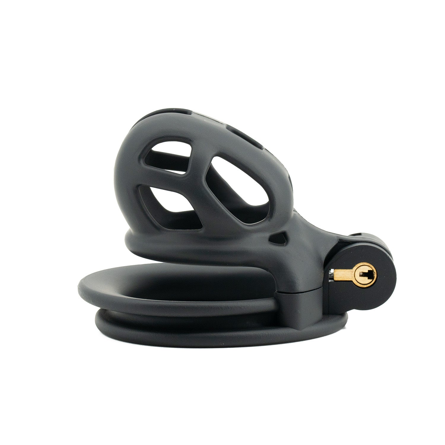Lightweight Male Chastity Cage with Locking Ring