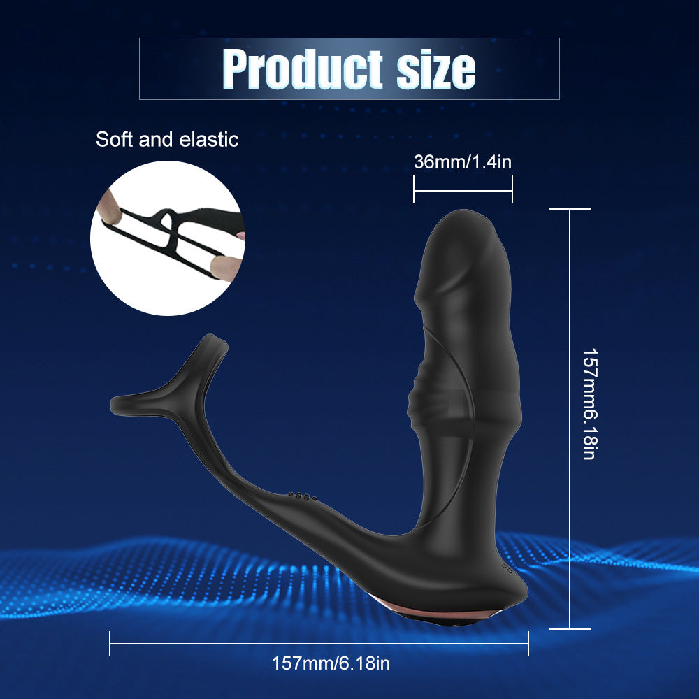 10-Speed Peristaltic Prostate Massager