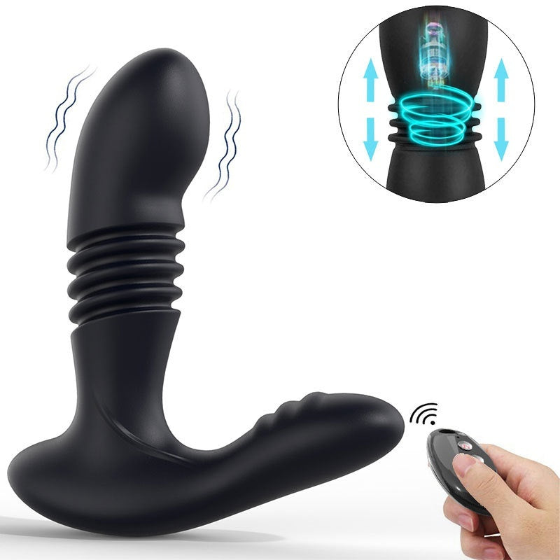 Telescopic Prostate Butt Plug Vibrator