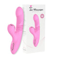 Automatic Retractable Sucking Warming Vibrator for Women
