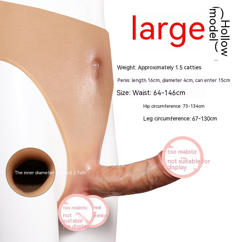 Unisex Wearable Strap-On Dildo