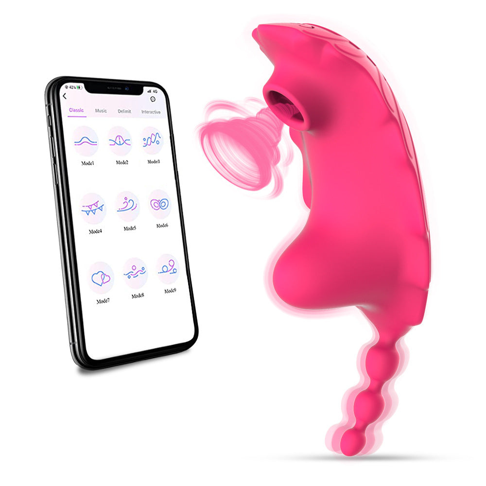 APP Remote Control Sucking Wearable Vibrator