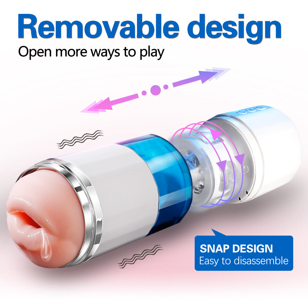 Automatic Rotating Vibrating Stroker Cup for Men