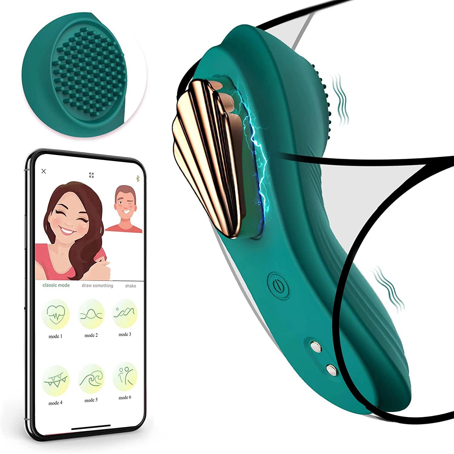 Strong Magnet Wearable Vibrator