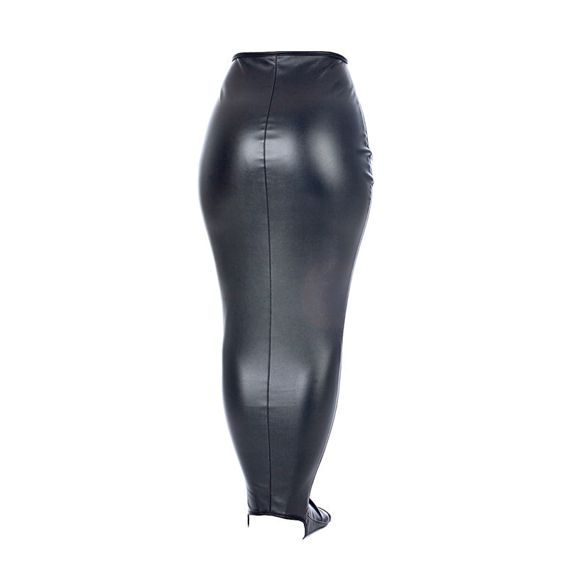 Bare Buttocks All-inclusive Bag Restraint Confinement Leggings Restraint Tight Coating