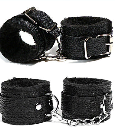 10 Pieces Of Velvet Leather Toy Binding And Restraint Supplies
