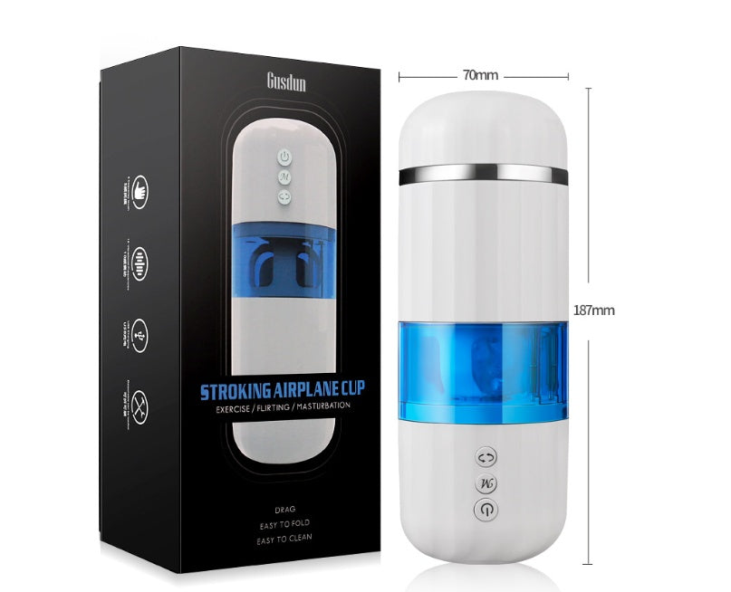 Automatic Rotating Vibrating Stroker Cup for Men