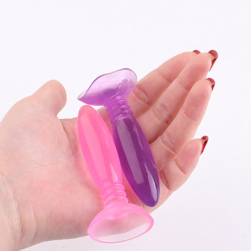 Bullet Butt Plug Silicone Back Court Men And Women