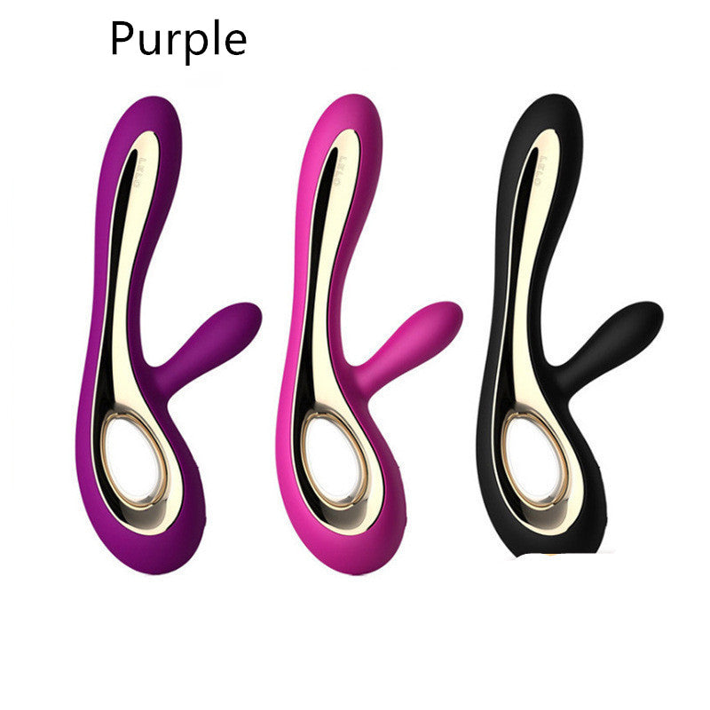 Rechargeable Mute Waterproof Double-Head Vibrator