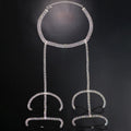 Rhinestone Waist Body Chain
