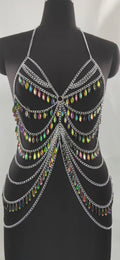 Crystal Pendant Body Chain