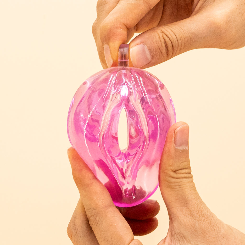 Realistic Soft Pocket Pussy Masturbator with Chastity Lock