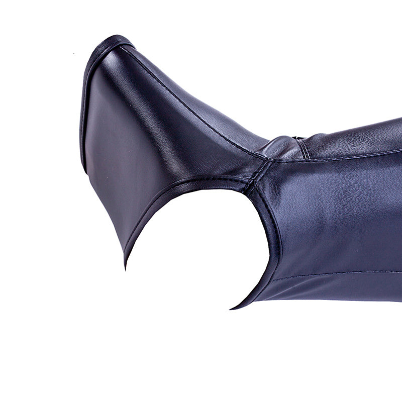 Bare Buttocks All-inclusive Bag Restraint Confinement Leggings Restraint Tight Coating