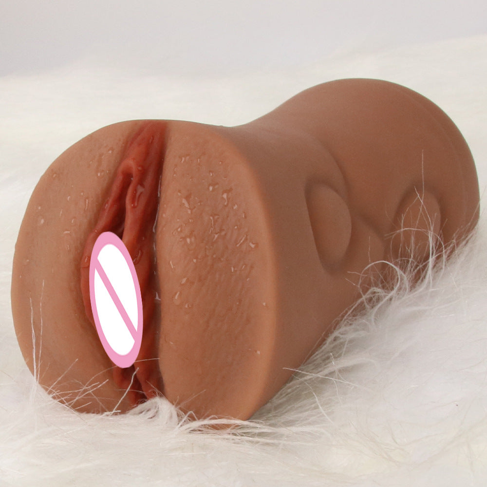 Realistic Double-Hole TPE Masturbator – Lifelike Feel